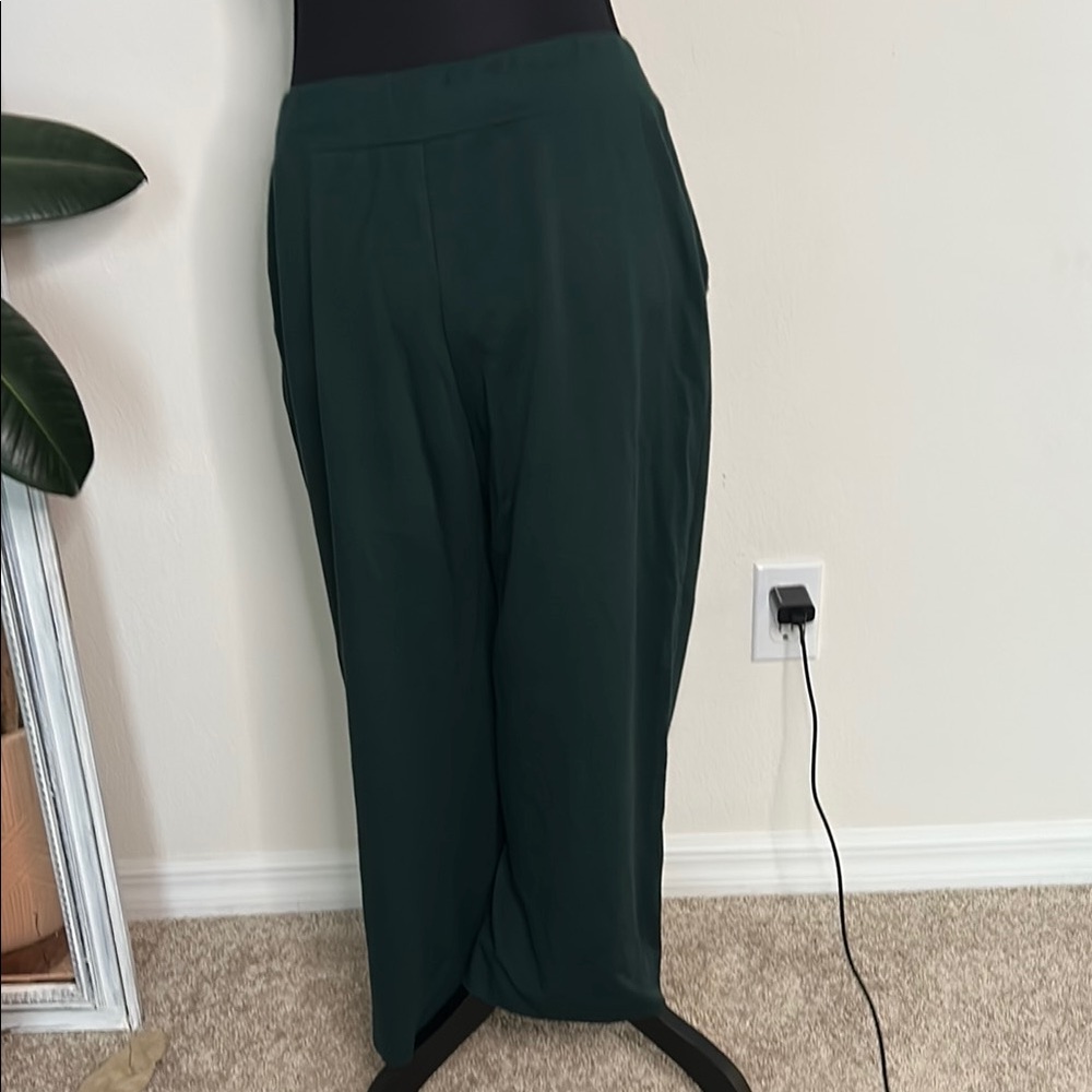 Jason WU wide leg Green Women's Pants - Picture 5 of 9